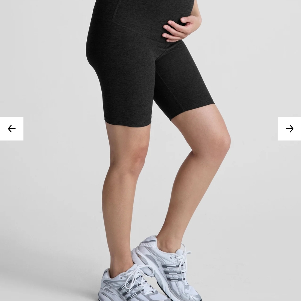 Beyond Yoga Black Bike Shorts